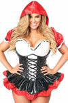 Top Drawer Premium Red Riding Hood Corset Dress Costume - Love it Curvy