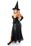 Top Drawer Premium Sequin Witch Corset Costume - Love it Curvy