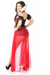 Top Drawer 6 PC Sexy Fairytale Red Queen Costume - Love it Curvy