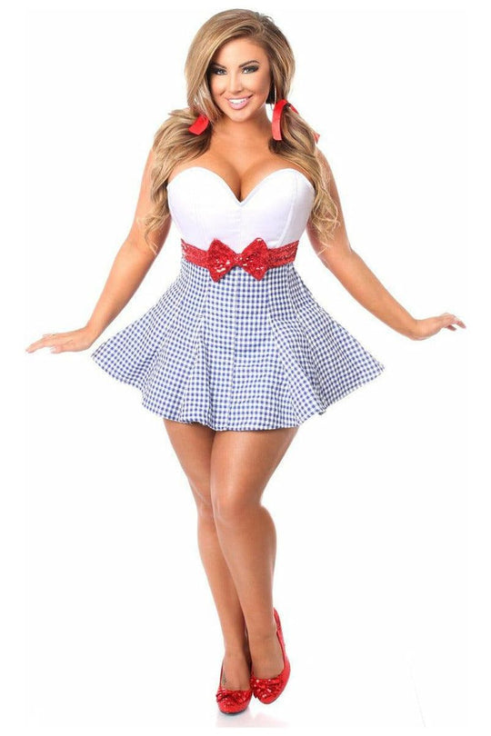Top Drawer Kansas Girl Corset Dress - Love it Curvy