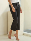 Love It Curvy Classic Solid Straight Leg Crop Jeggings