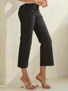 Love It Curvy Classic Solid Straight Leg Crop Jeggings