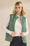 Love It Curvy Seamlessly Soft Ribbed Modal Mock Neck Long Sleeve Top