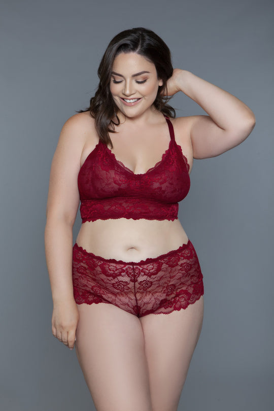 Cindy Lace Cami Set - Love it Curvy