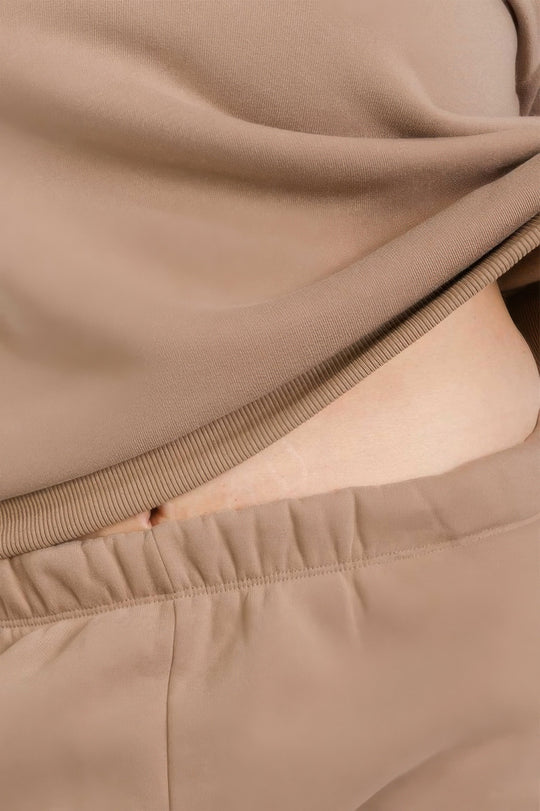 Plus Size Poly Fleece Elastic Waist Joggers - Love it Curvy