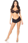Dark Brown Lace Ruffle Panty - Love it Curvy