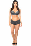 Dark Grey Ruffle Panty w/Bow - Love it Curvy