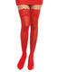 Dreamgirl Lace Stay-Up Sheer Thigh Highs | Love It Curvy