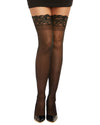 Dreamgirl Lace Stay-Up Sheer Thigh Highs | Love It Curvy