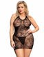 Plus Size Heart Lace Bodystocking | Love It Curvy