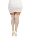 Dreamgirl Plus Size Lace Stay-Up Sheer Thigh Highs | Love It Curvy