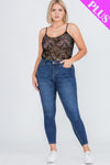 Plus Size Lace Cami Bodysuit - Love it Curvy