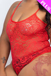 Plus Size Lace Cami Bodysuit - Love it Curvy