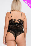 Plus Size Lace Cami Bodysuit - Love it Curvy