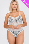 Plus Size Lace Cami Bodysuit - Love it Curvy