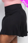 Plus Size Skater Mini Skirt - Love it Curvy