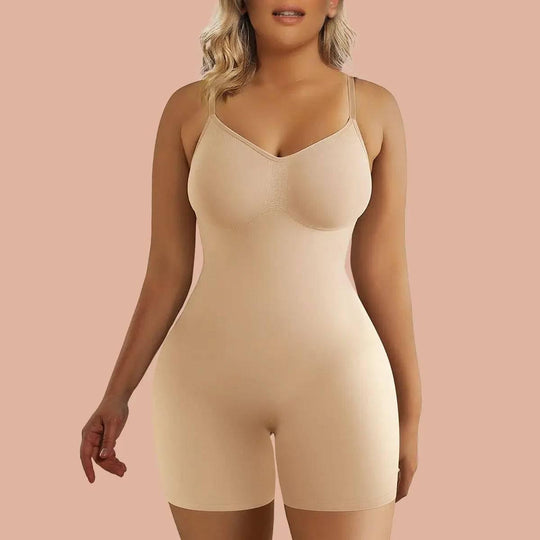 SHAPERX Seamless Full Body Tummy Control Bodysuit Shapewear - Love it Curvy
