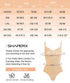 SHAPERX Tummy Control Shapewear Adjustable Straps Seamless Thong Body Shaper - Love it Curvy