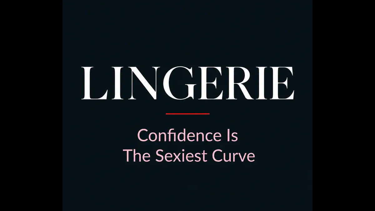 Collection title lingerie confidence is the sexiest curve