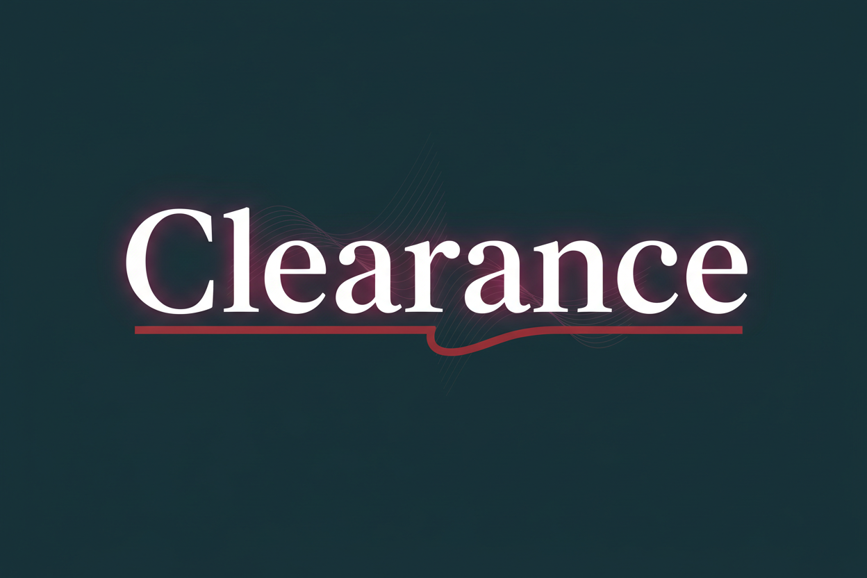 Clearance