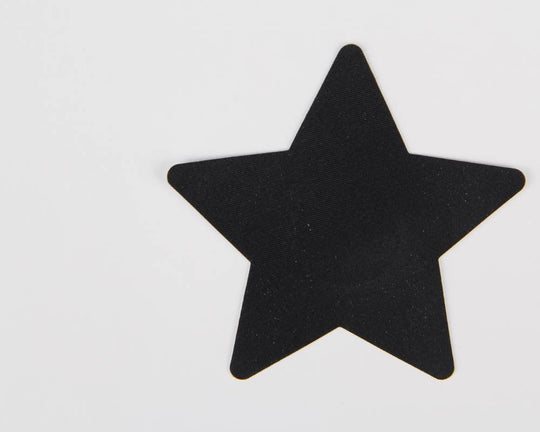 Black Star Sticky Nipple Cover - Love it Curvy
