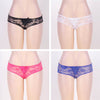 Open Crotch Strappy Lace Panty 4in1 Box | Love it Curvy