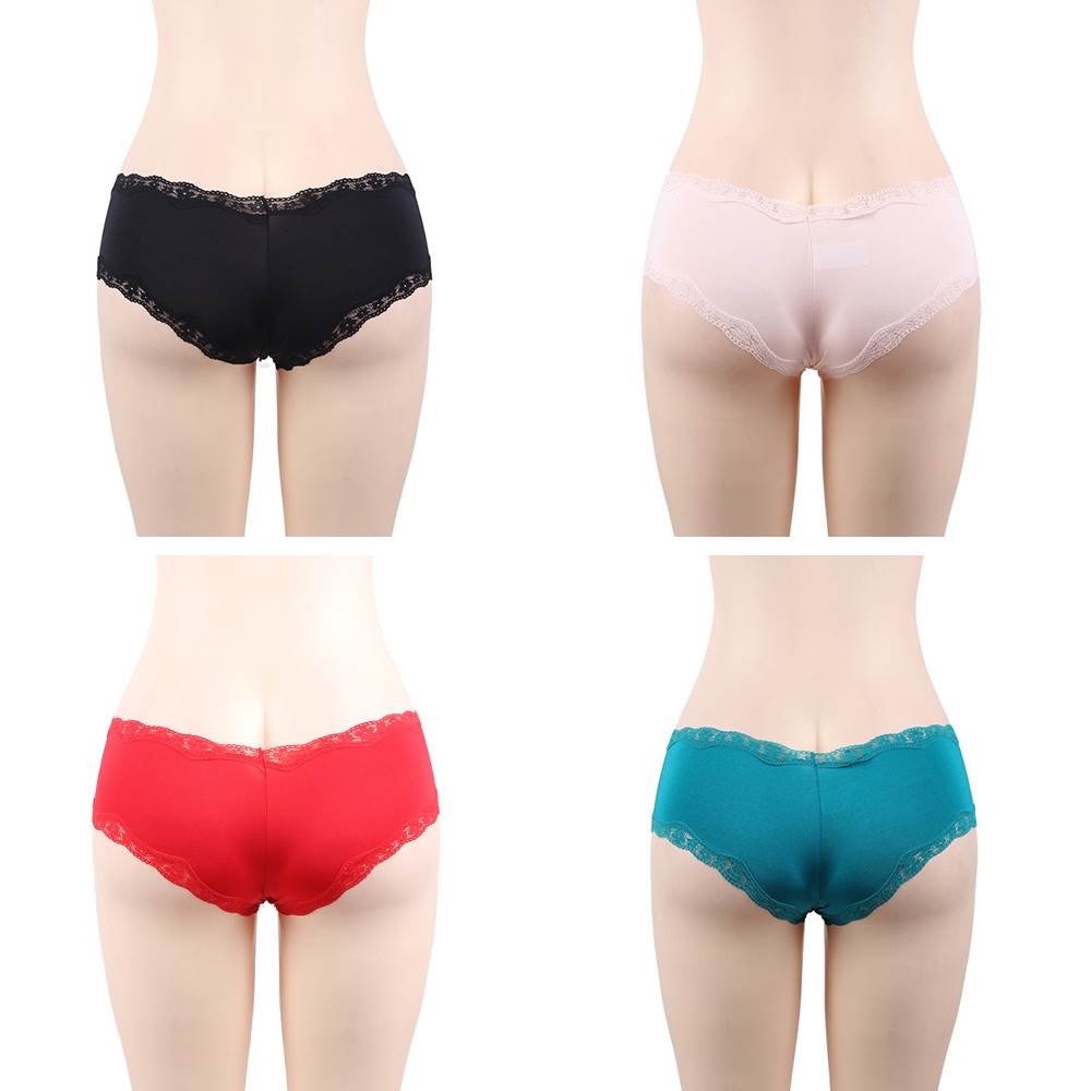 High-Quality Lace Panty 4-Pack | Plus Size | Love It Curvy