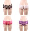 Open Crotch Floral Lace Panty 4-Pack | Love It Curvy