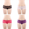Open Crotch Floral Lace Panty 4-Pack | Love It Curvy