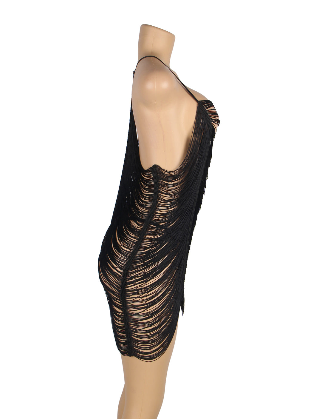 Tassel Cutout Sexy Babydoll Set - Love It Curvy