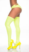 Sassy Faux Leather Thigh High Socks | Love It Curvy