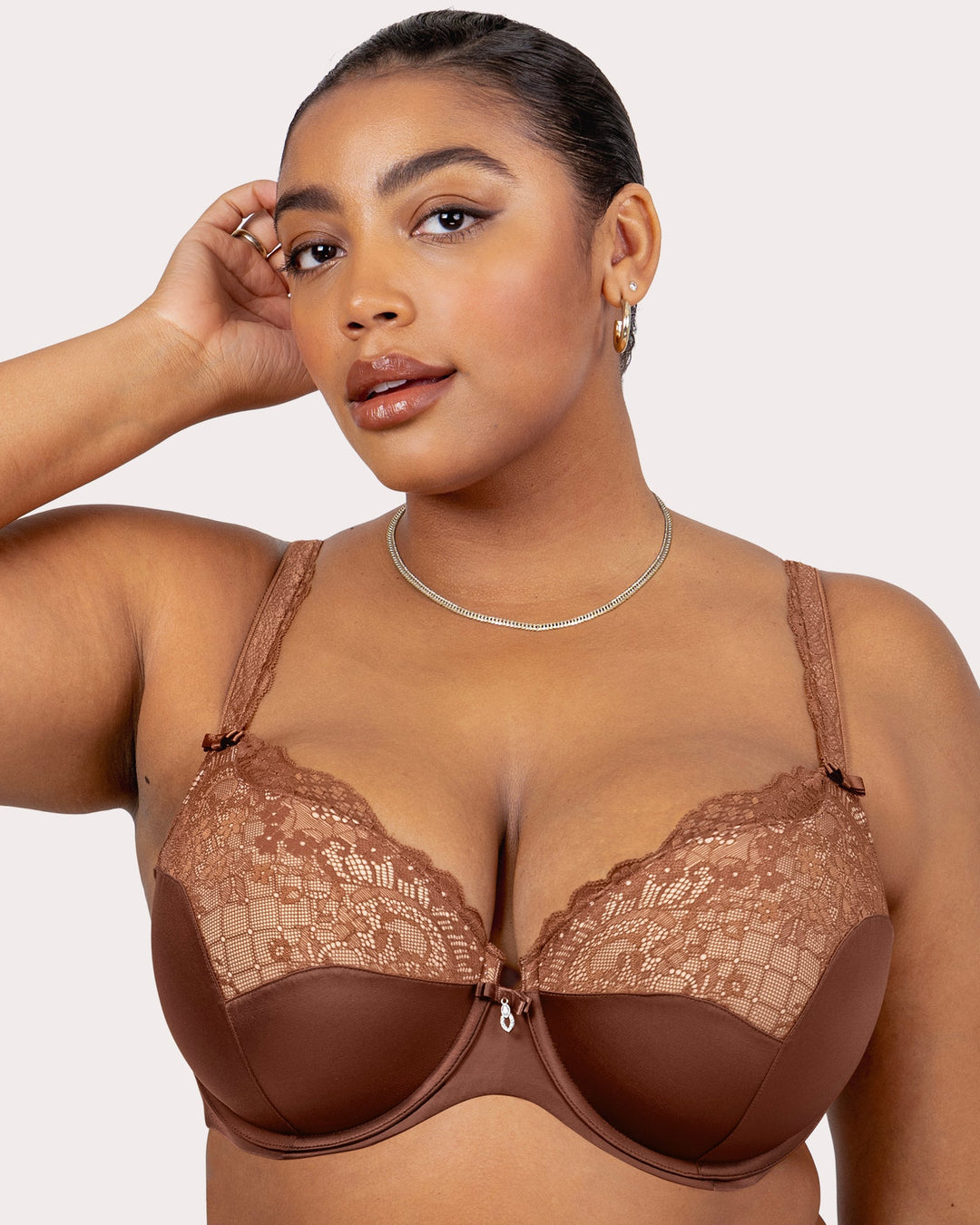 Tulip Lace Push Up Bra | Love It Curvy