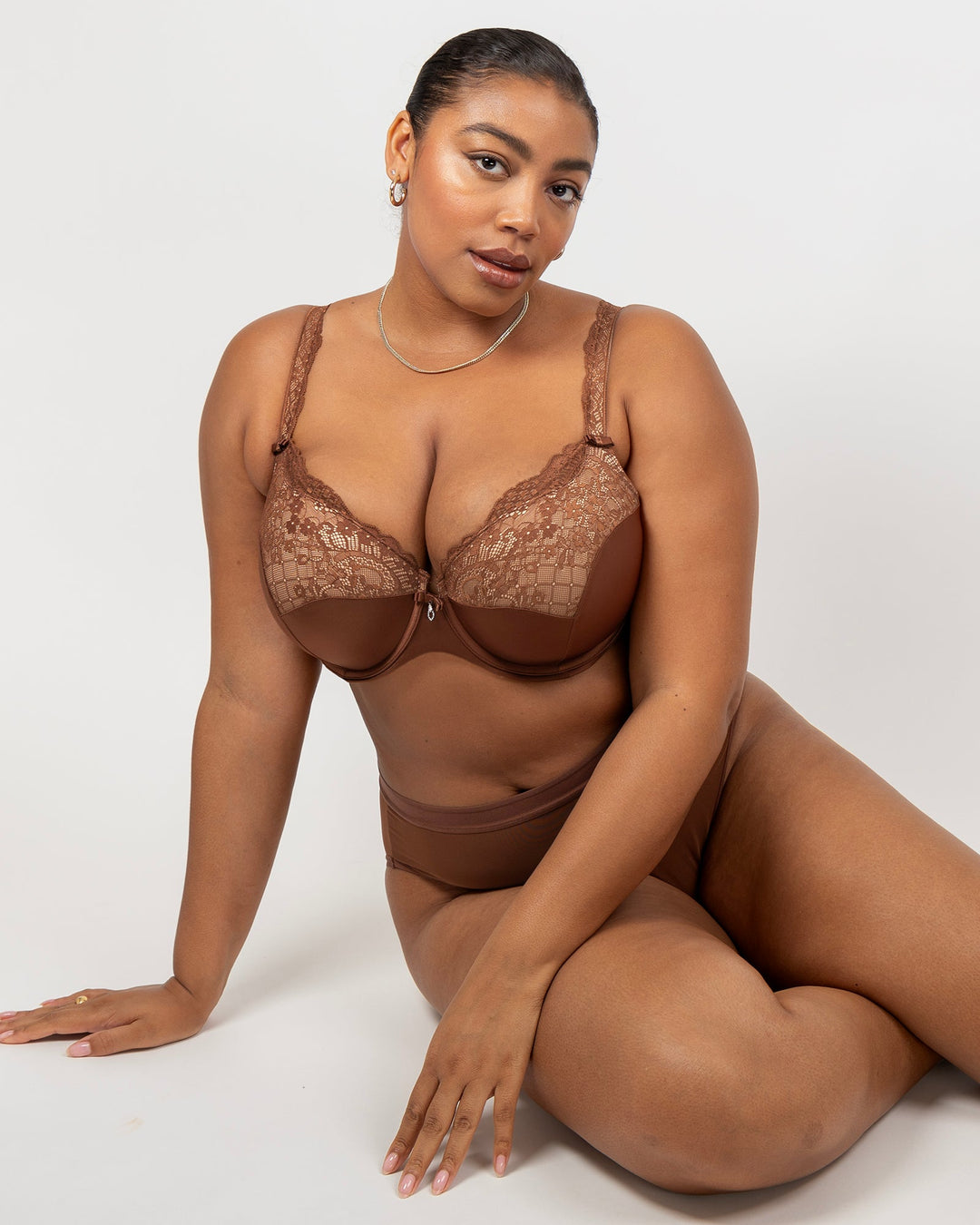 Tulip Lace Push Up Bra | Love It Curvy
