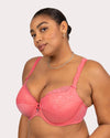 Tulip Lace Push Up Bra | Love It Curvy