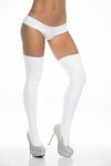 Sassy Faux Leather Thigh High Socks | Love It Curvy
