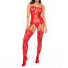 Aria Fishnet Body Stocking by Mapale at Love It Curvy