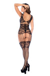 Celestial Sparkle Cincher Bodystocking by Mapale at Love It Curvy