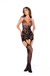 Snake Fishnet Bodystocking by Mapale at Love It Curvy