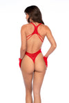 Fishnet Bodysuit with Gloves by Mapale at Love It Curvy