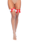 Nurse Fishnet Thigh High by Mapale at Love It Curvy