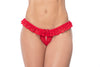 Ruffle Lace Sexy Peek-a-Boo Panty by Mapale at Love It Curvy