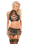 Crossed Dame Top and Skirt Set, product view