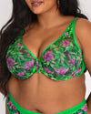 Sheer Mesh Plunge T-Shirt Bra - Seasonal & Prints  | Love It Curvy