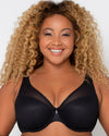 Sheer Mesh Plunge T-Shirt Bra - Core Neutrals | Love It Curvy