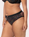 Sheer Mesh High Cut Brief Panty - Meadow Dream