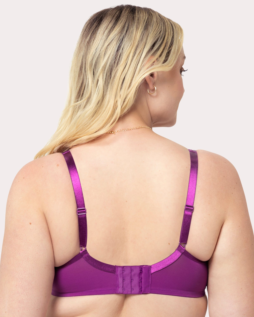 Sheer Mesh Plunge T-Shirt Bra - Fashion Colors | Love It Curvy