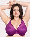 Sheer Mesh Plunge T-Shirt Bra - Fashion Colors | Love It Curvy