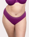 Sheer Mesh High Cut Brief Panty - Berry Bliss