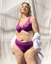 Sheer Mesh Plunge T-Shirt Bra - Fashion Colors | Love It Curvy