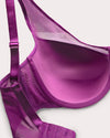 Sheer Mesh Plunge T-Shirt Bra - Fashion Colors | Love It Curvy